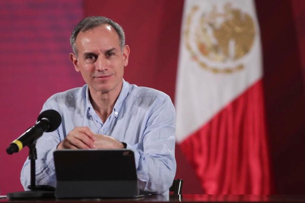 Hugo López-Gatell aclaró las dudas que se pudieran presentar respecto a un reportaje del NYT (Foto: Cortesía Presidencia)