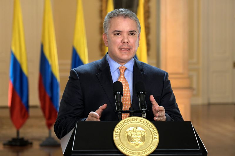 El presidente de Colombia, Iván Duque (Reuters/Archivo)