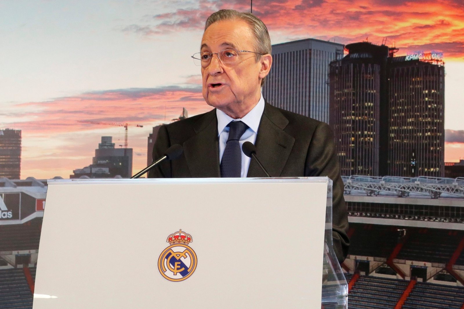 El presidente del Real Madrid, Florentino Pérez (EFE)
