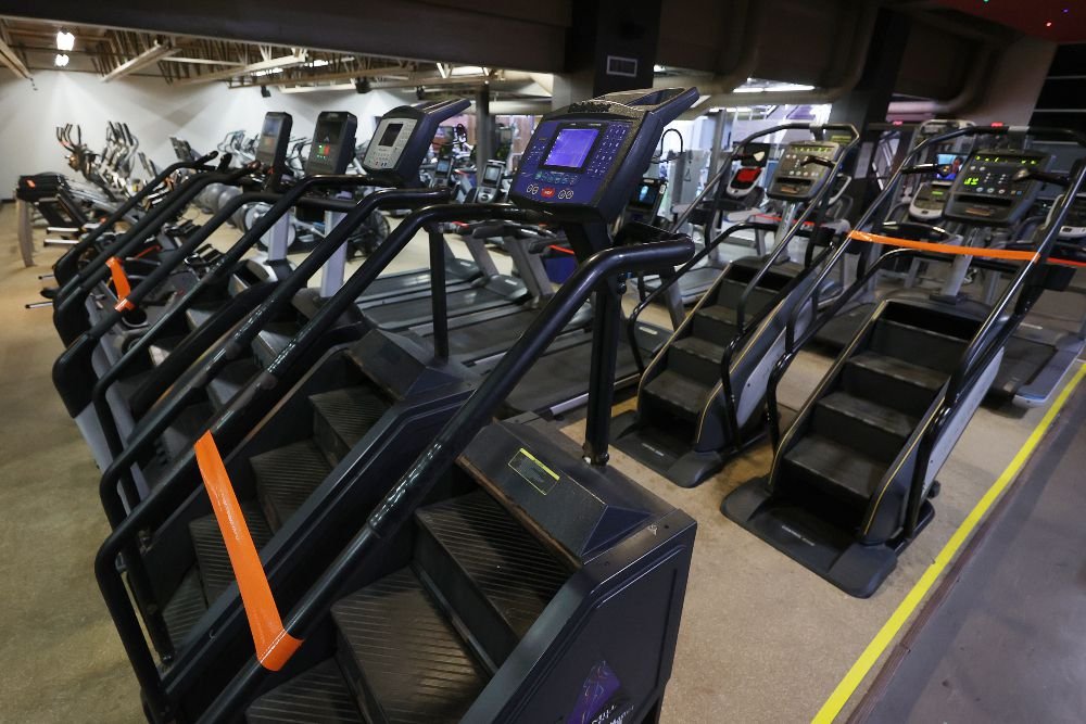 Gimnasios pandemia (Foto: AFP)