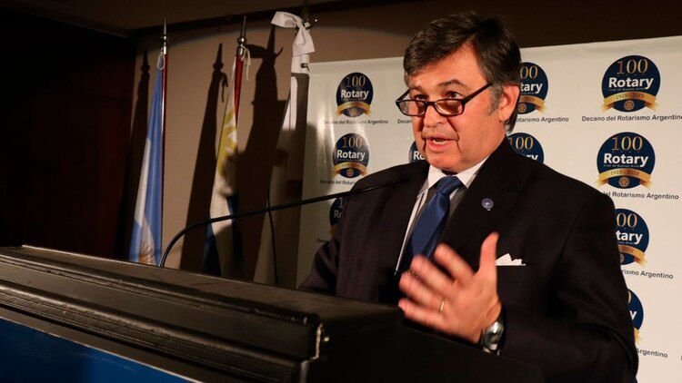 Daniel Pelegrina, presidente de la Sociedad Rural Argentina