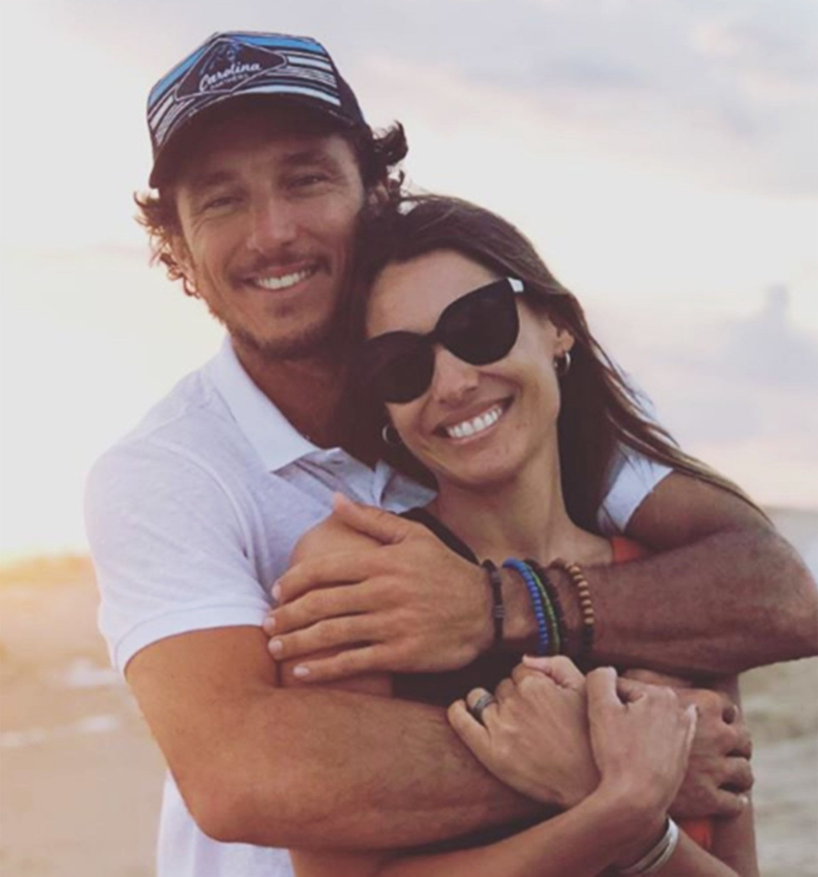 Pampita y Pico Monaco cuando eran novios (Foto: Instagram)