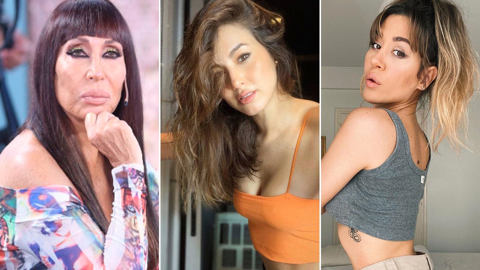 Moria Casán, Flor Vigna y Jimena Barón