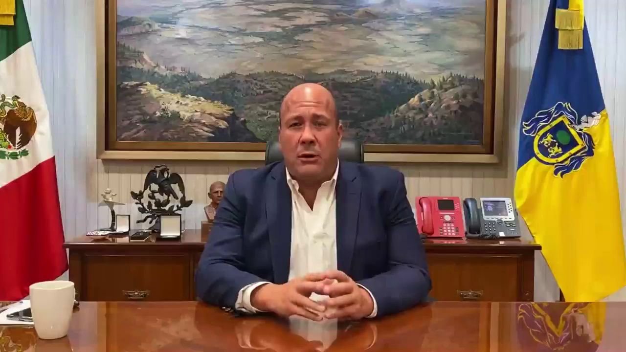 Hace 10 horas, Enrique Alfaro ofreció un mensaje al pueblo de Jalisco sobre la muerte de Giovanni López (Foto: Captura de pantalla)