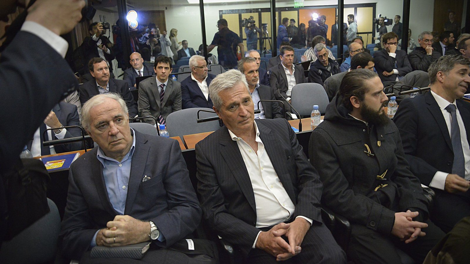 El abogado de Báez arrancó el juicio detenido (Gustavo Gavotti)