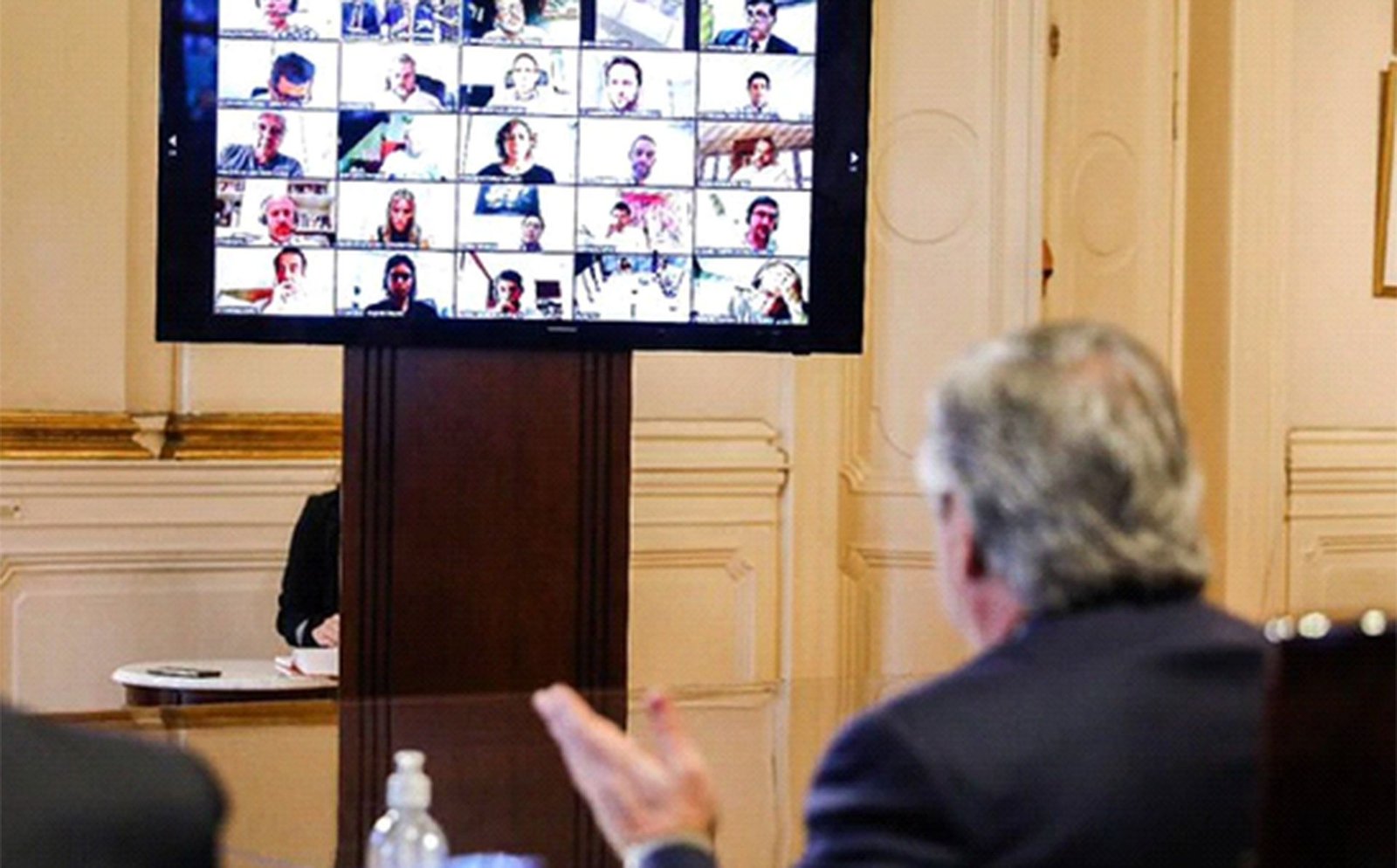 Alberto Fernandez en las redes sociales