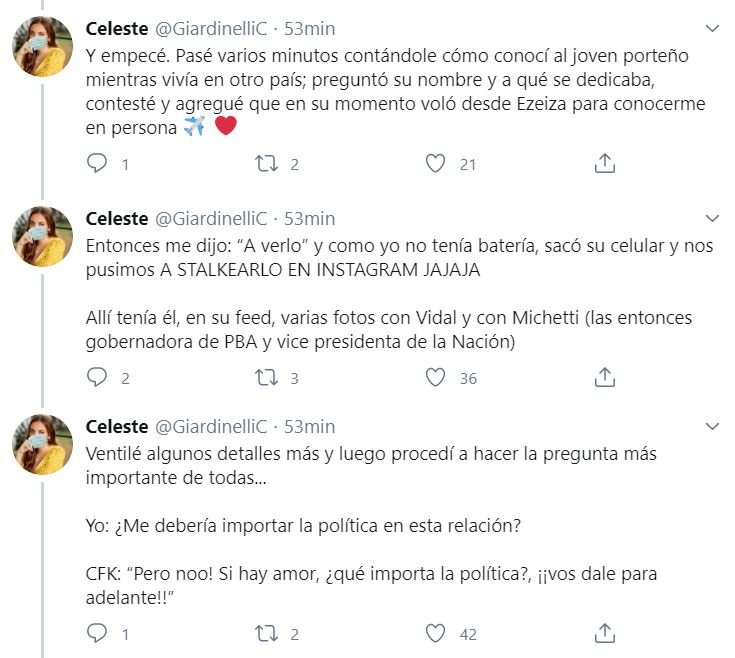 Cristina Kirchner Historia de amor - 3