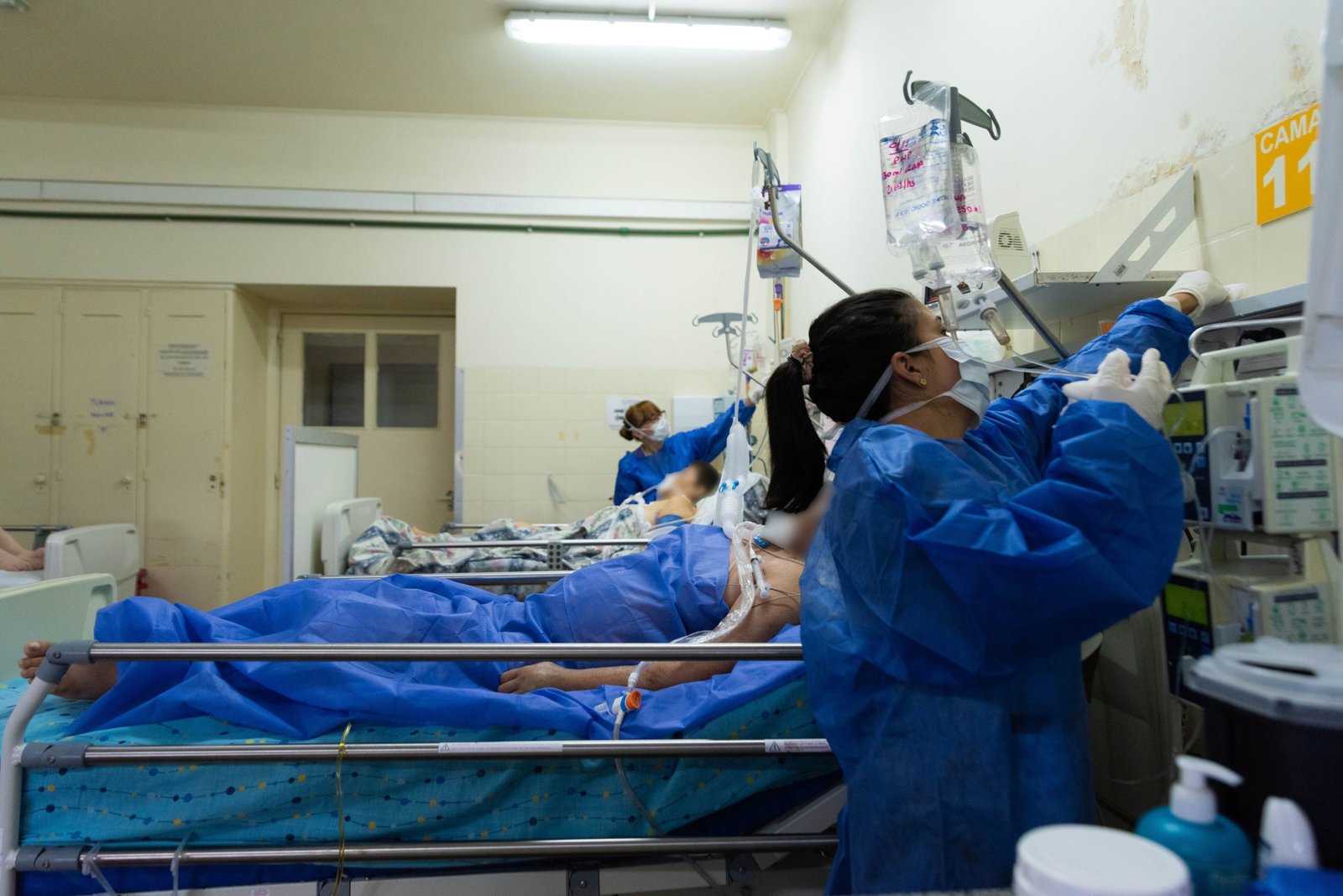 Recorrida Hospital Posadas - COVID 19 - Coronavirus