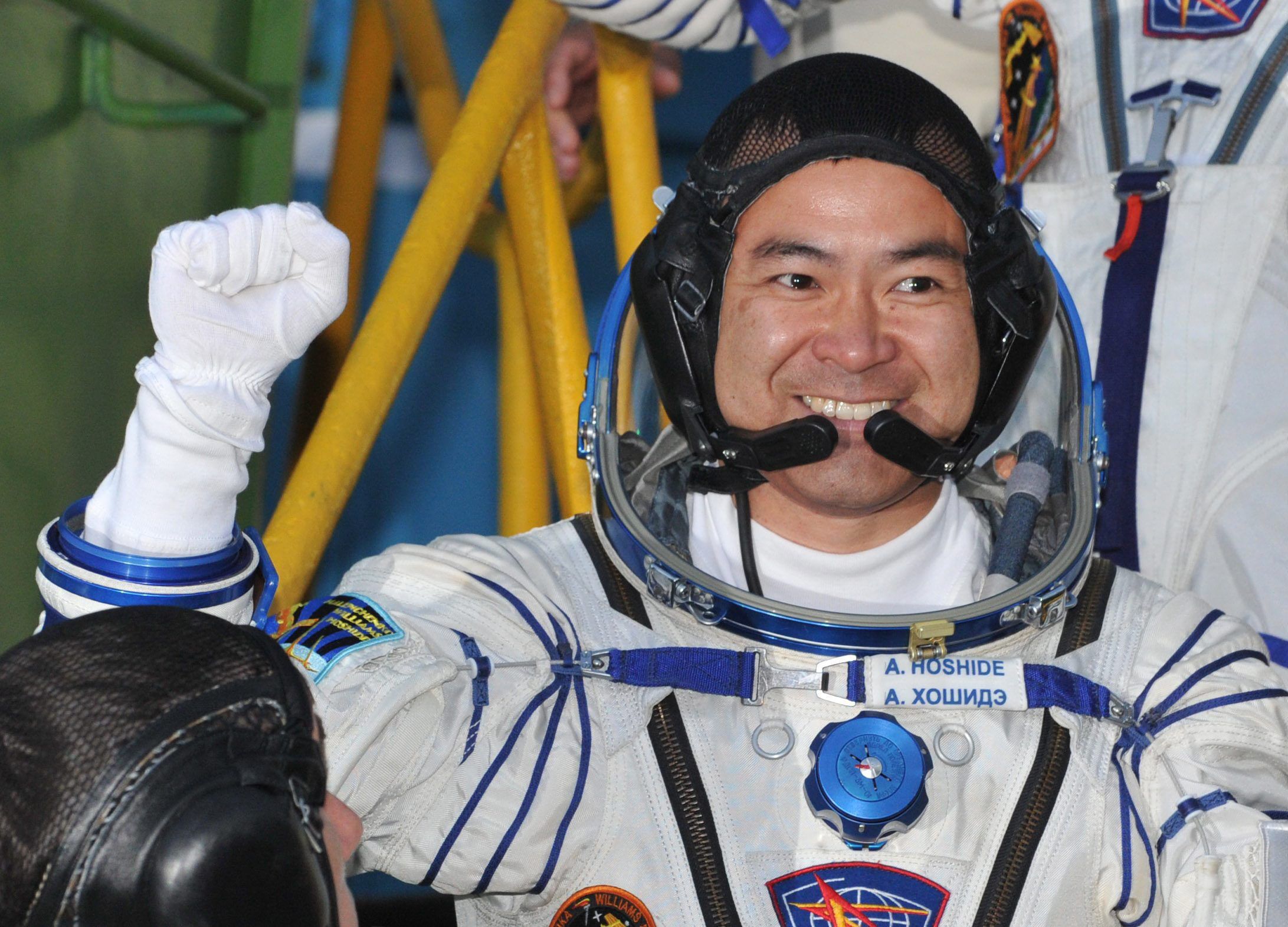 El astronauta japonés Akihiko Hoshide. EFE/VYACHESLAV OSELEDKO/POOL/Archivo
