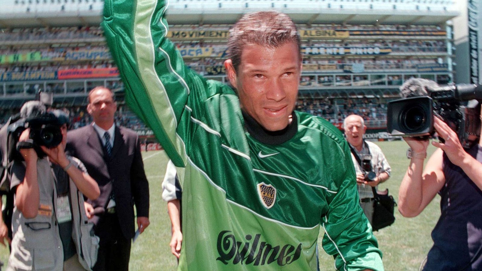 Oscar Córdoba recordó con sorna una particularidad del Mellizo Guillermo Barros Schelotto (NA)