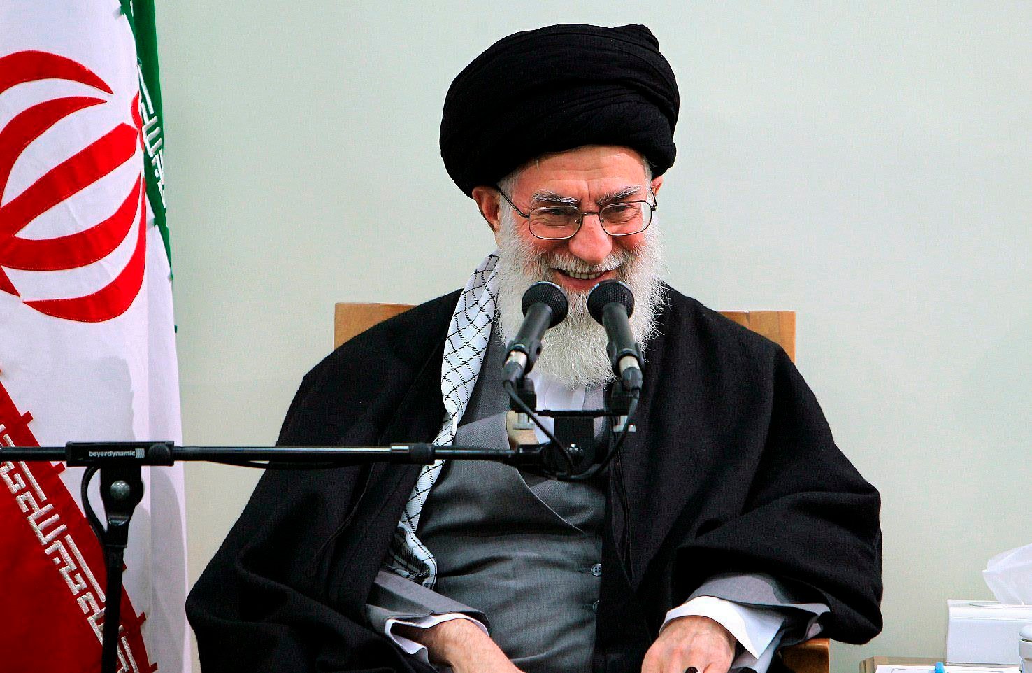 Fotografía obtenida a través de la página web del líder supremo iraní, ayatolá Ali Jamenei. EFE/Página web oficial del ayatolá Ali Jamenei