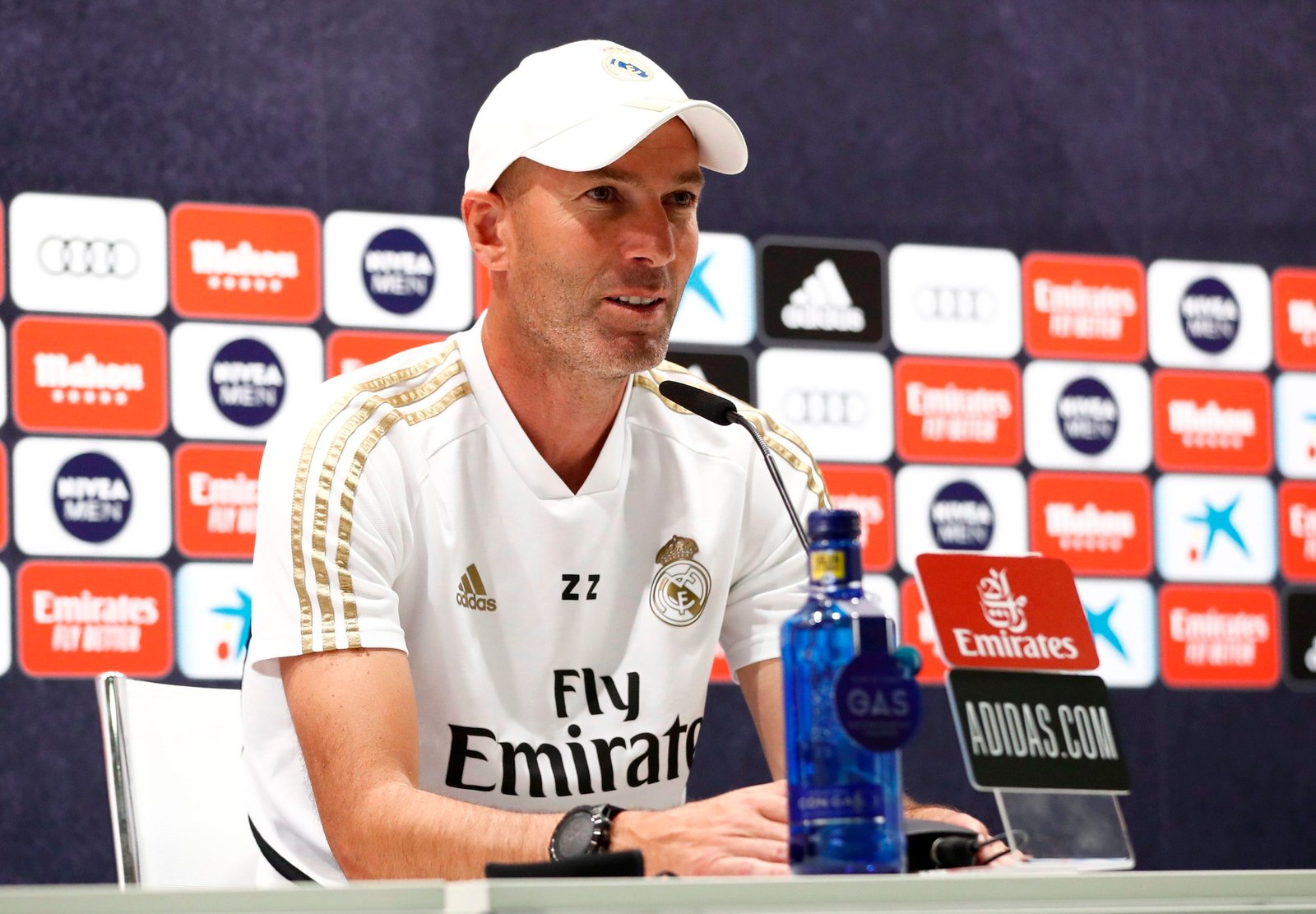 El entrenador del Real Madrid, Zinedine Zidane (EFE)
