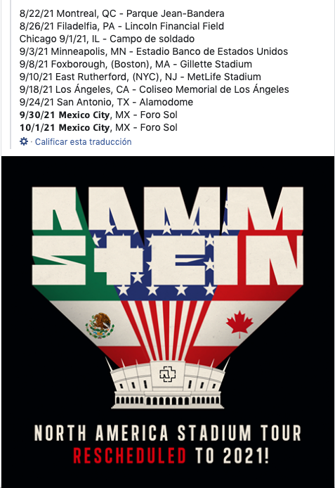 rammstein 2 anuncia conciertos 160720