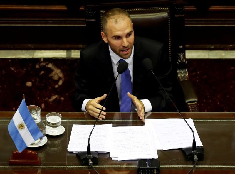 El ministro de Economía de Argentina, Martín Guzmán. (Agustín Marcarian)