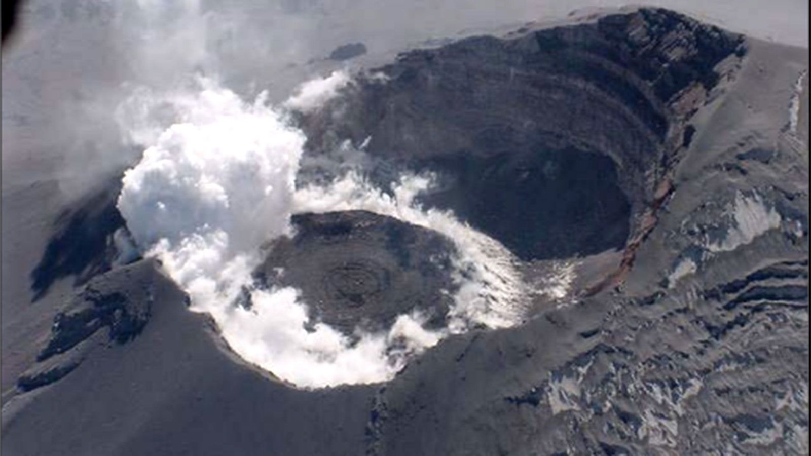 La última erupción del Popocatéptl fue en el año 2000 (Foto: Cenapred)