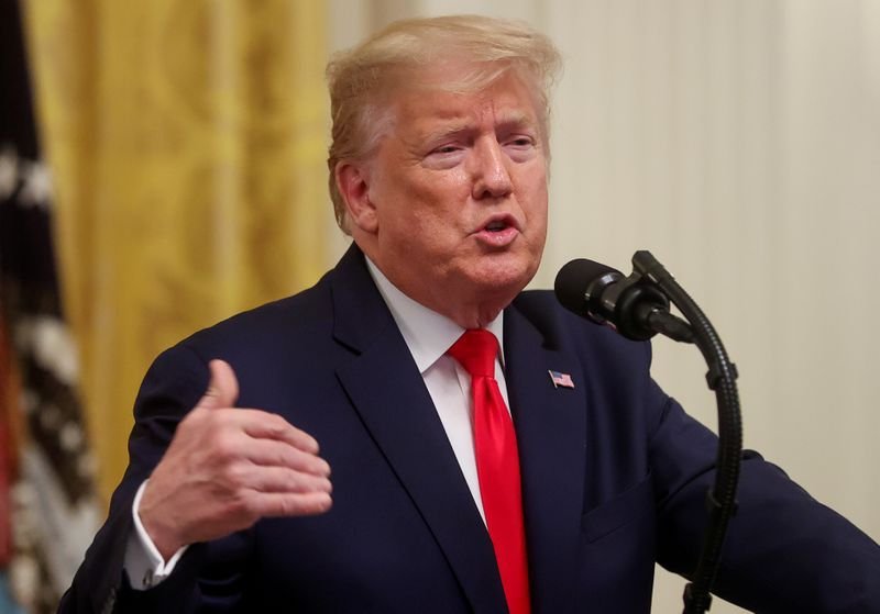 El Presidente marcó diferencias con el presidente Donald Trump con respecto a como actuar en el tema Venezuela, pero aseguró que la relación "es muy buena" (REUTERS/Jonathan Ernst)