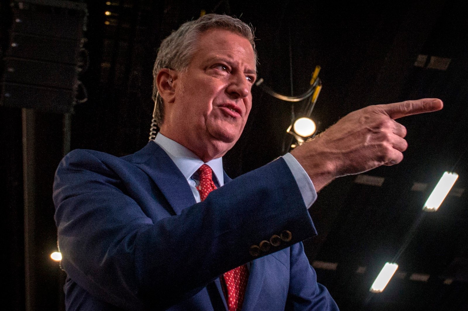 En la imagen, el alcalde de Nueva York, Bill de Blasio. EFE/Giorgio Viera/Archivo
