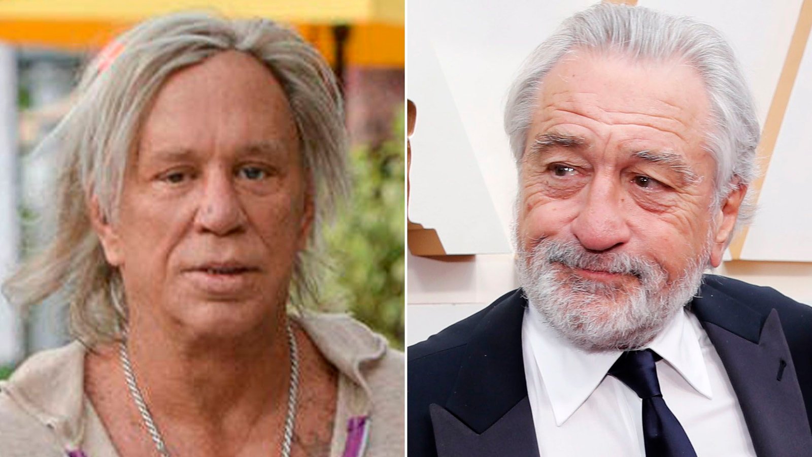 Mickey Rourke robert de niro