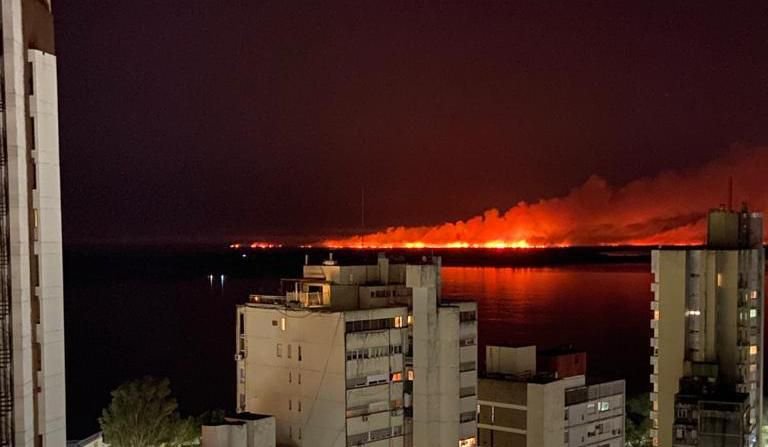 Incendios-Islas del Delta-Río Paraná