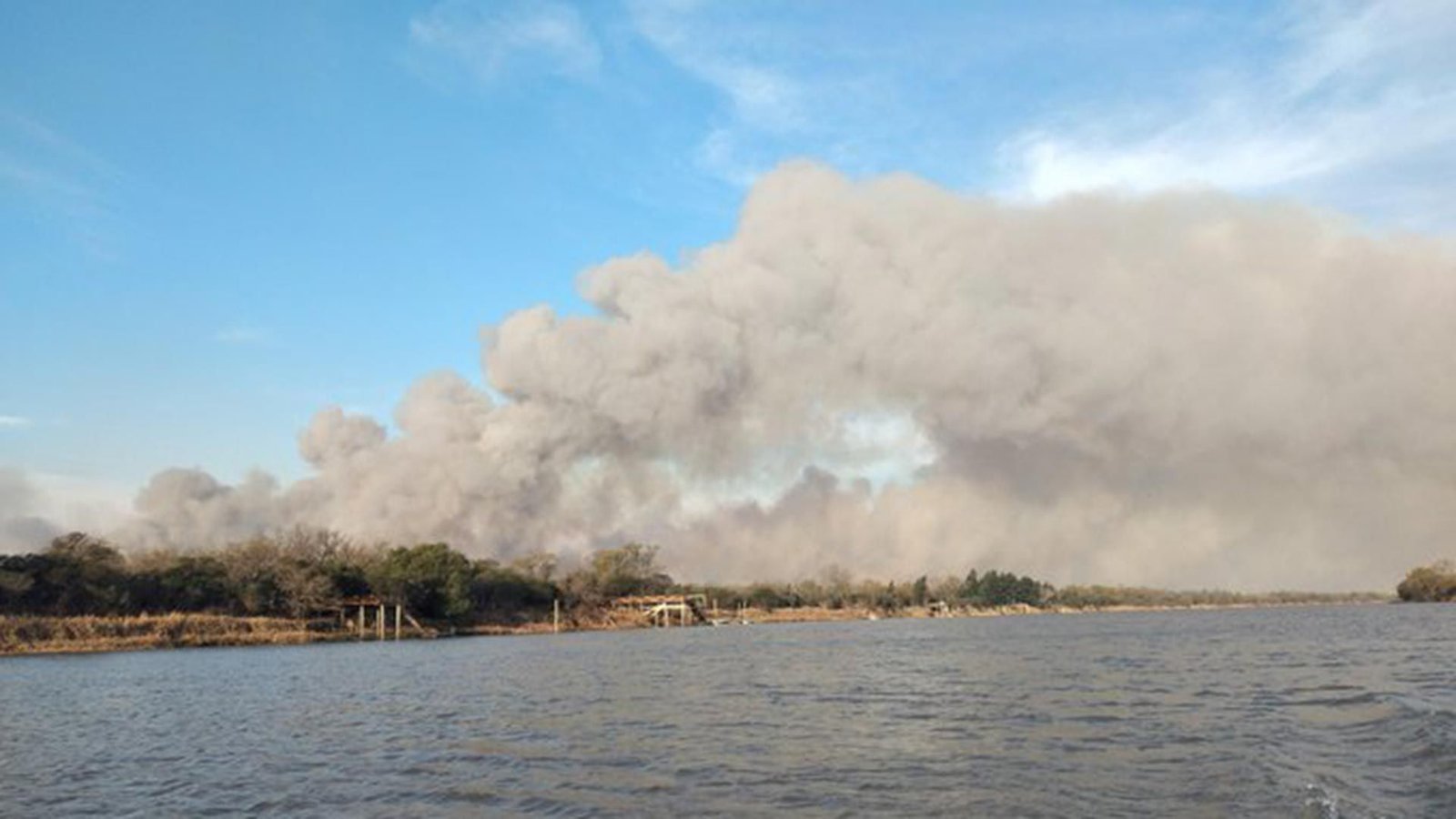 Incendios en las islas del Delta Paraná - Rosario 1920