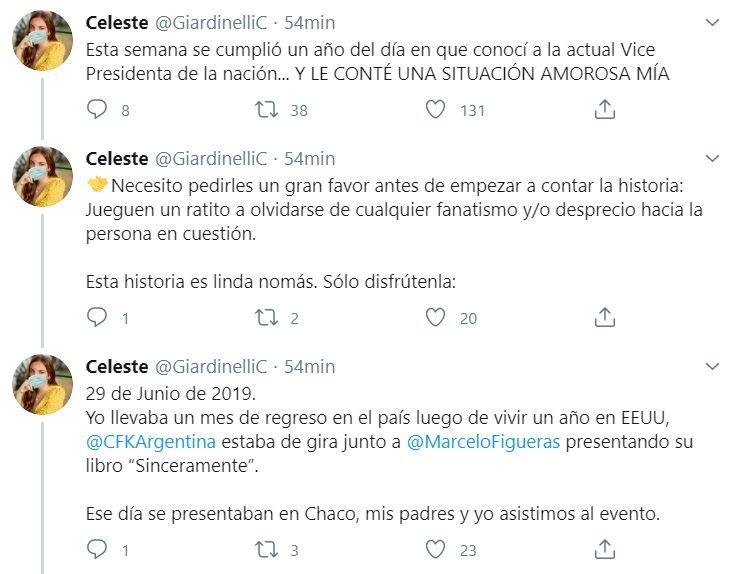 Cristina Kirchner Historia de amor - 1