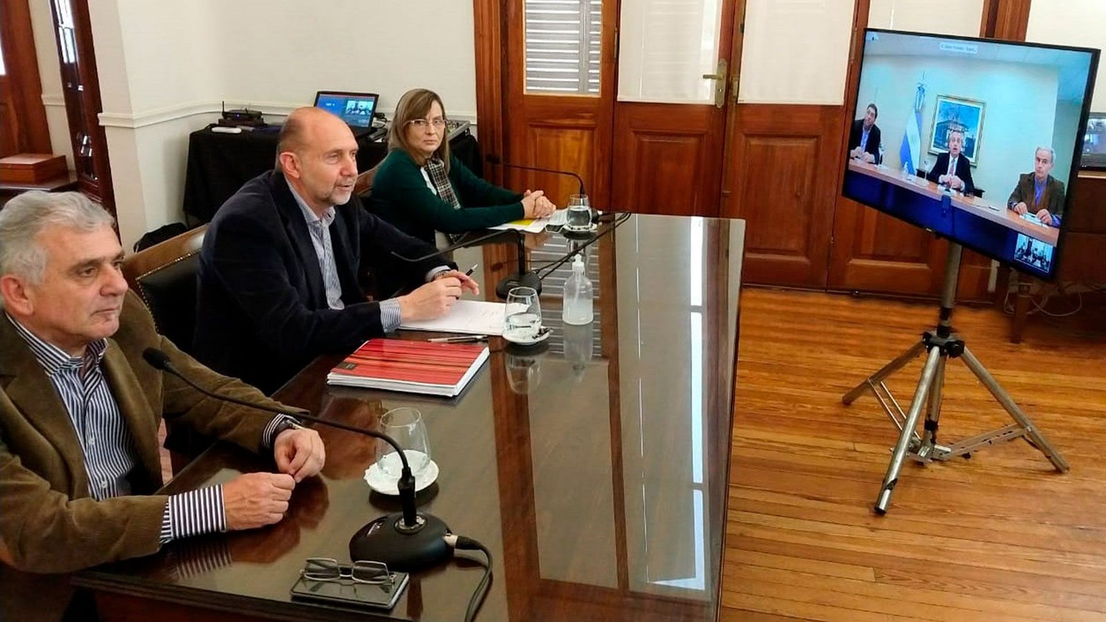 Perotti y Alberto Fernández