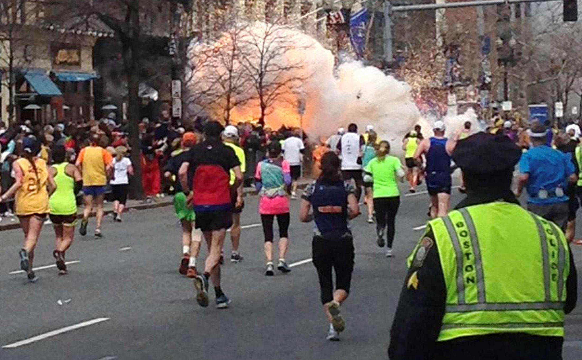 Una imagen del atantado contra la maratón de Boston, ocurrida en el 2013. REUTERS/Dan Lampariello/File Photo