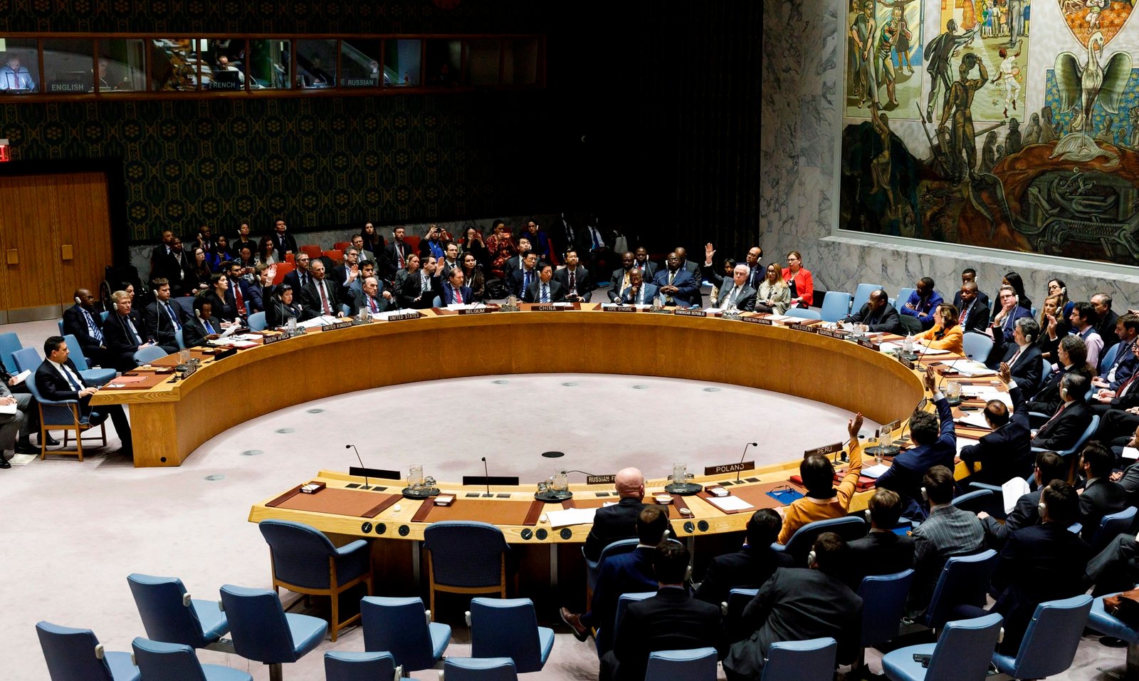 Consejo de Seguridad de las Naciones Unidas en la sede de las Naciones Unidas, en Nueva York (EFE/Justin Lane/Archivo)