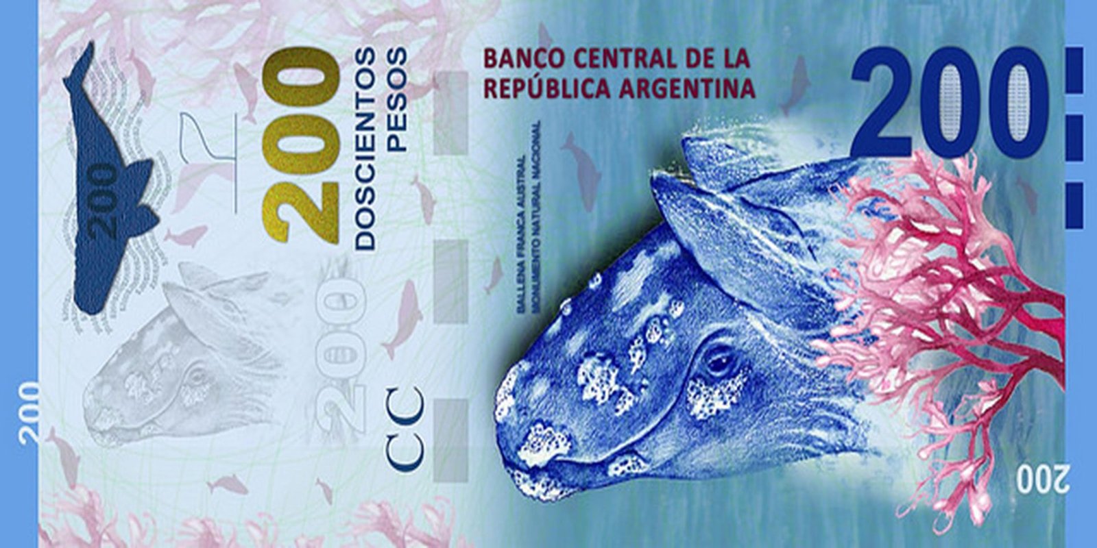 Se incrementó la producción de billetes de 200 pesos