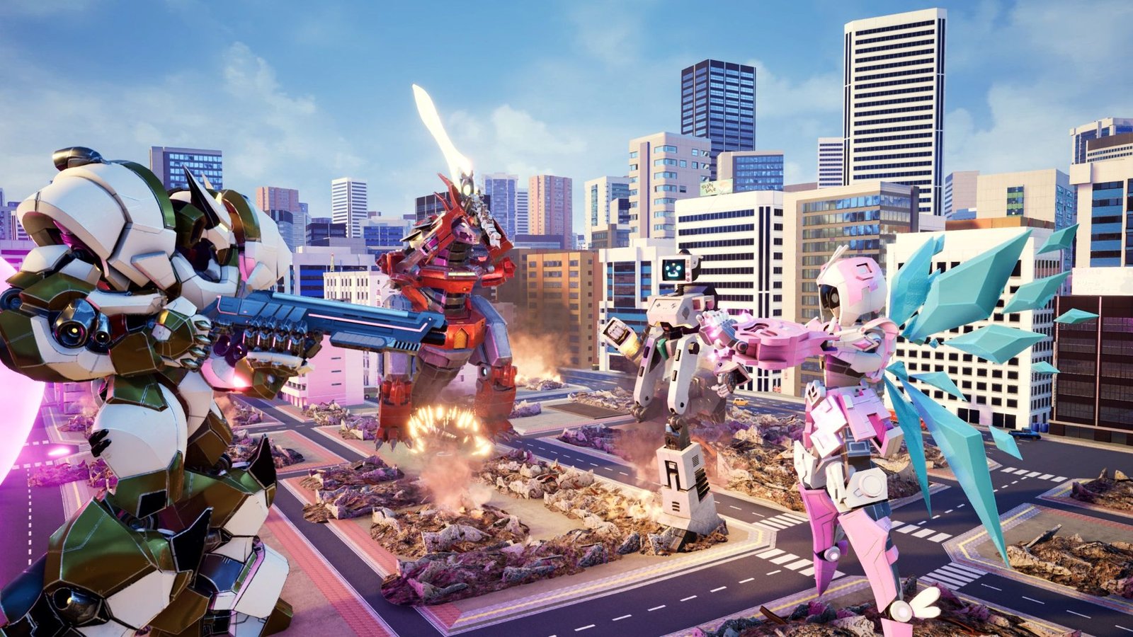 Desarrollado por el estudio brasileño The Balance Inc., en Override: Mech City Brawl el jugador deberá controlar a un robot gigante para derrotar a sus enemigos.