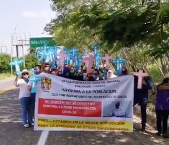 protestas salud chiapas lopez gatell mexico 180720