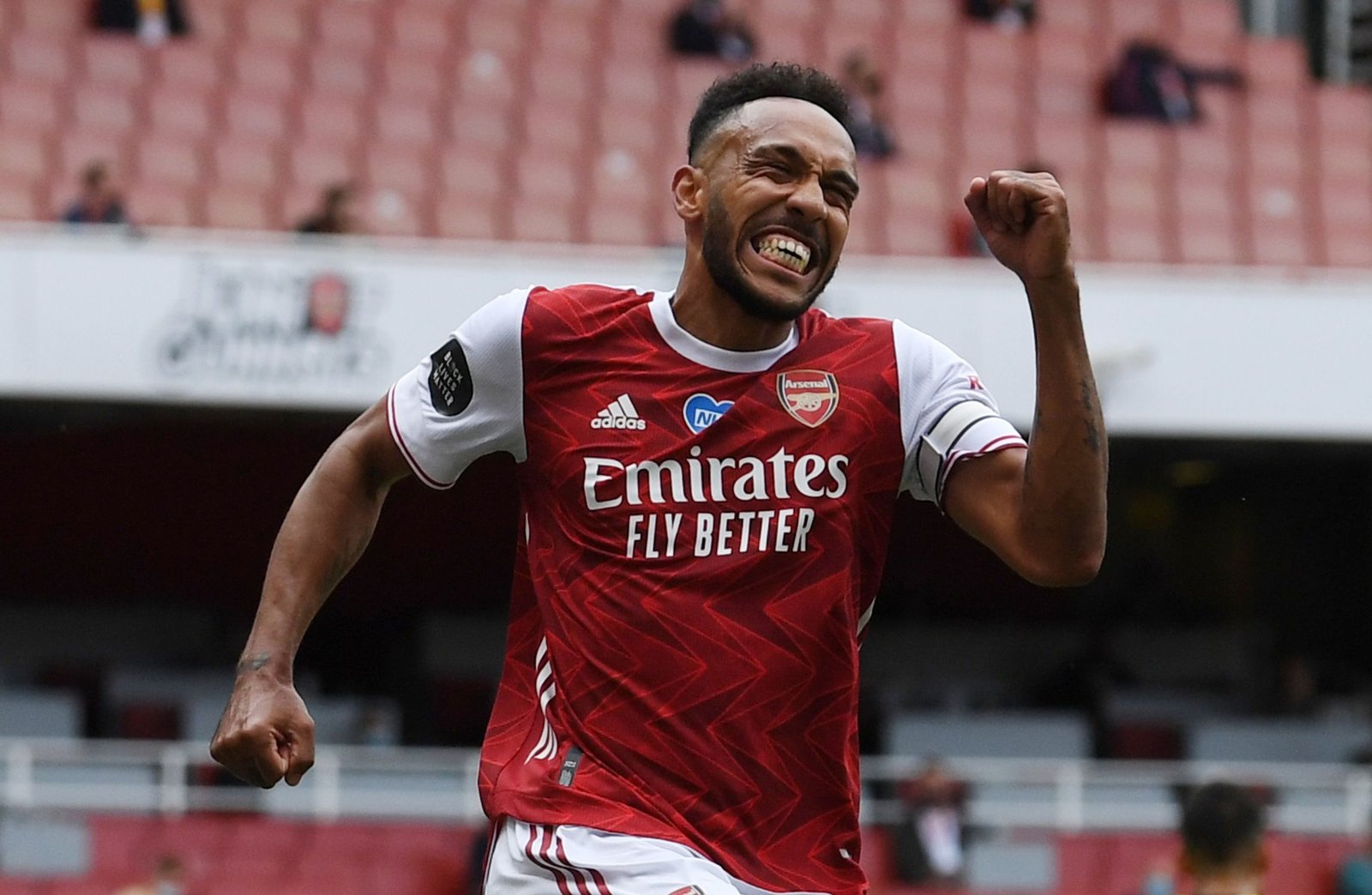 Pierre-Emerick Aubameyang, el hombre gol del Arsenal (REUTERS)