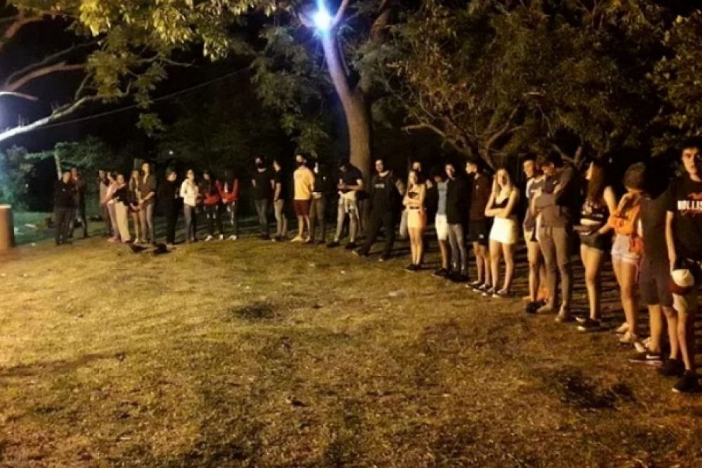Unos 70 vecinos de González Moreno hicieron una fiesta en ...