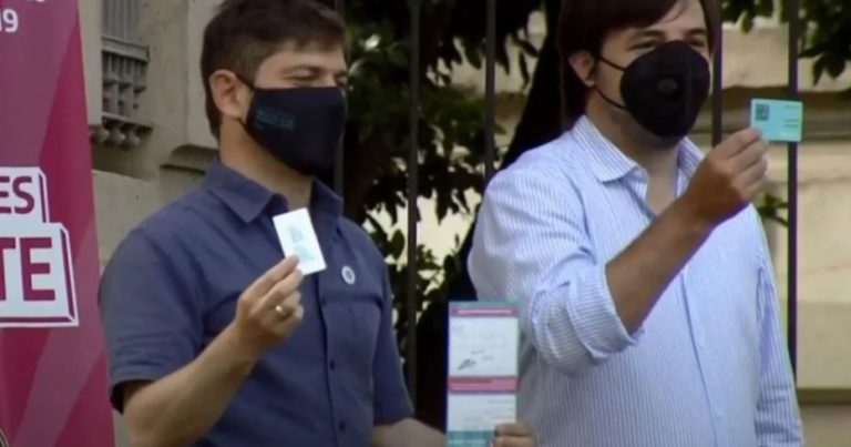 Axel Kicillof, uno de los primeros en aplicarse la vacuna ...