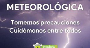 La Municipalidad de Rivadavia realizó un informe sobre el temporal ⛈‼️