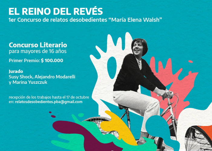 Realizarán la primera edición del concurso de relatos "María Elena Walsh"