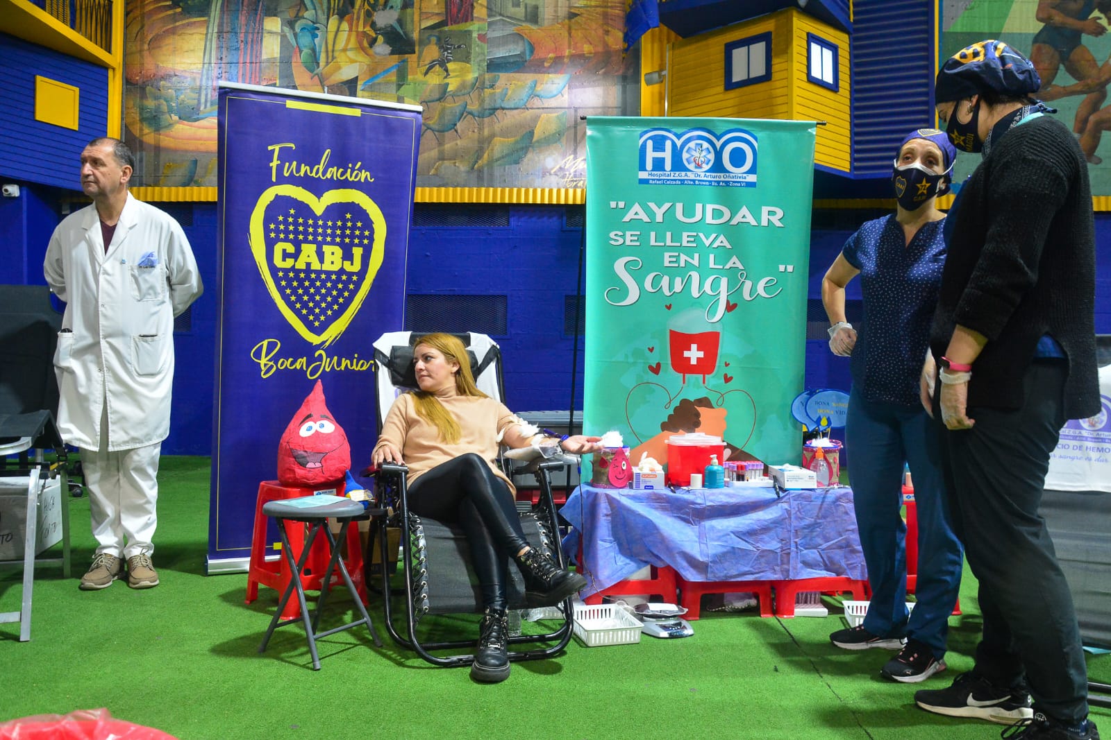 El Ministerio de Salud bonaerense y la Fundación Boca Juniors desarrollarán, desde este martes 20 al sábado 24 de septiembre, la “Semana de la Salud bostera”