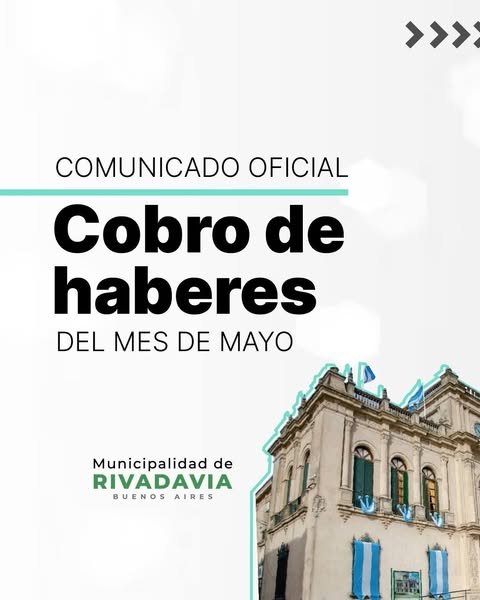 Cobro de haberes de mayo - Master News