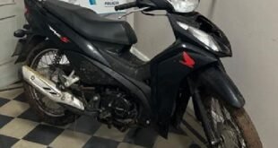 Recuperan una motocicleta robada y aprehenden a un menor de 16 años en América