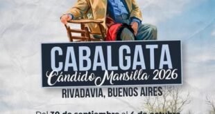 Abren las inscripciones para la 16° Cabalgata Cándido Mansilla, una de las tradiciones más emblemáticas de Rivadavia