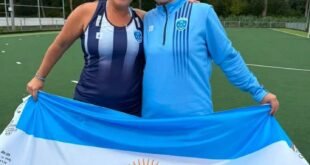 Con Esther Hermina, Argentina ya es finalista del Mundial de Hockey +45 en Países Bajos