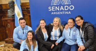La rivadaviense Esther Hermina ya está en camino al Mundial de Hockey Masters +45 en Países Bajos