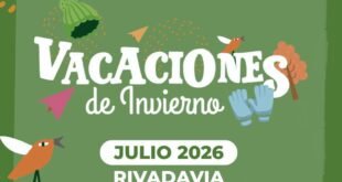 Rivadavia se prepara para dos semanas de actividades por las vacaciones de invierno