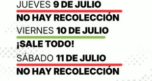 ¿Cómo sacamos los residuos por el fin de semana largo? 
