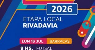 Juegos Bonaerenses 2026: Rivadavia transita la última semana de la etapa local