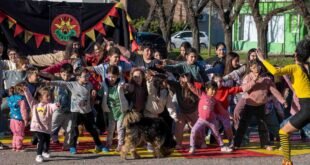 Fortín Olavarría celebró el Mes de las Infancias con juegos, merienda y circo