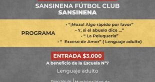 El teatro llega a Sansinena con una propuesta del Taller Municipal