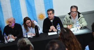 Juanci Martínez participó en Junín de un encuentro del Frente Renovador de la Cuarta Sección
