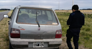 Robaron un Fiat Uno en Trenque Lauquen y lo encontraron minutos después cerca de Pellegrini