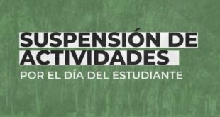 Suspendieron las actividades por el Día del Estudiante en el Vivero Municipal y la Plaza